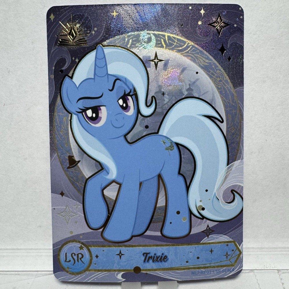 Trixie My Little Pony Card HY07-LSR-014L4 LSR NM Kayou Hasbro CCG